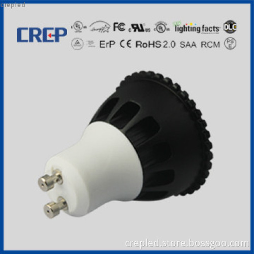 cob gu10 mr16 led ul spot light 6w